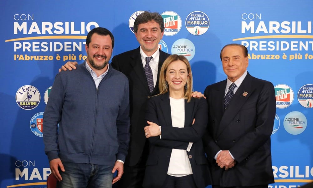 Elezioni Abruzzo: Il centrodestra stravince